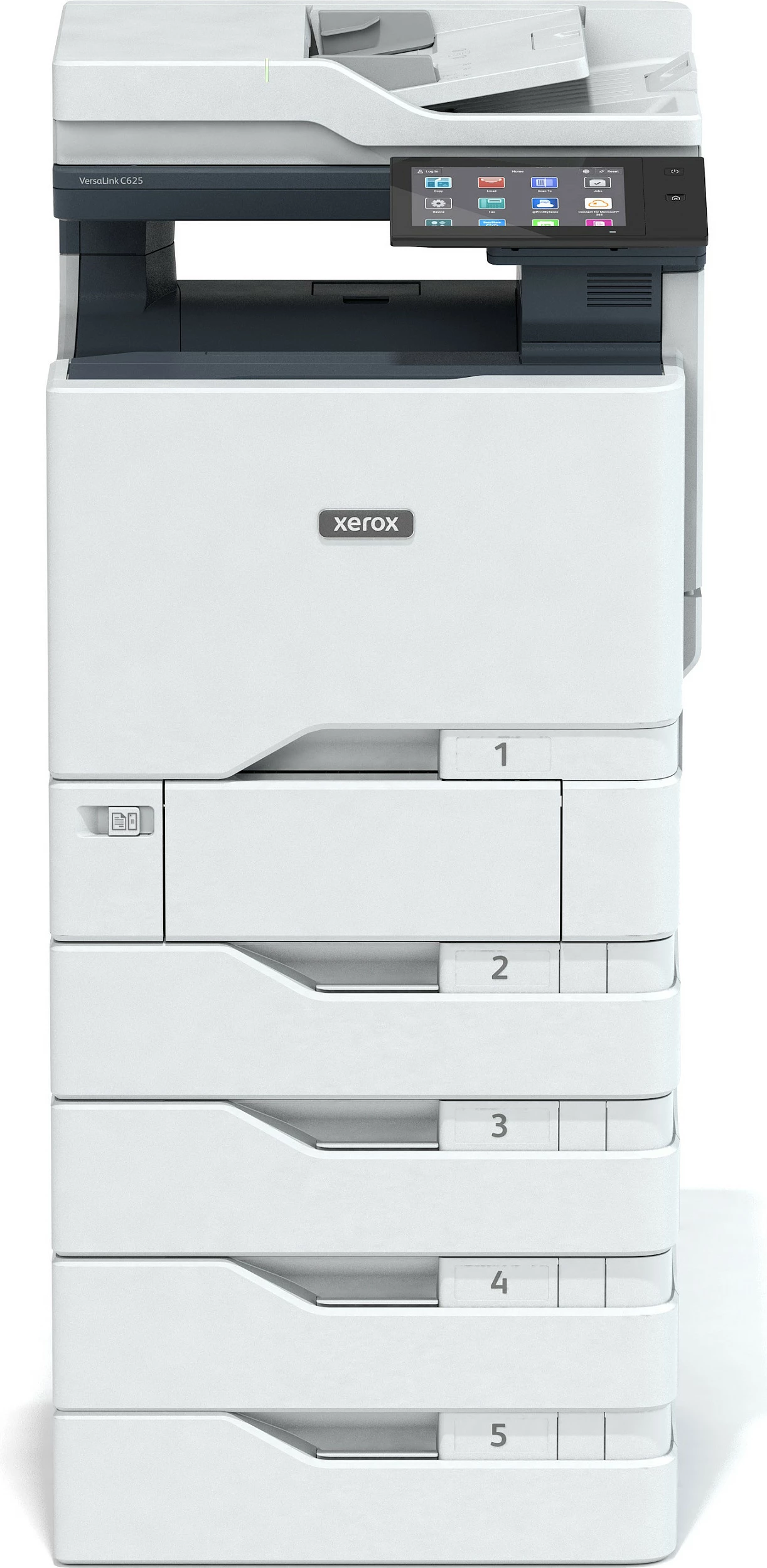 Printer multifunksional Xerox VersaLink C625DN, kolor, USB/LAN, skanim & printim duplex, gri/kaltër