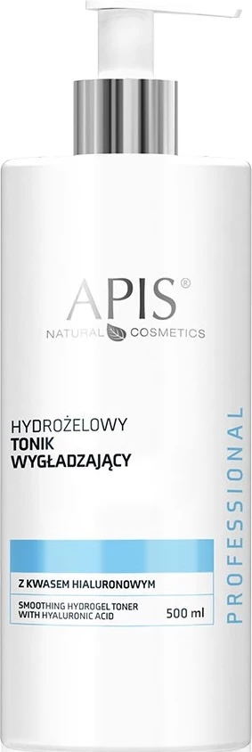Tonik për fytyrë APIS Hydrogel Smoothing me acid hialuronik për femra 500ml