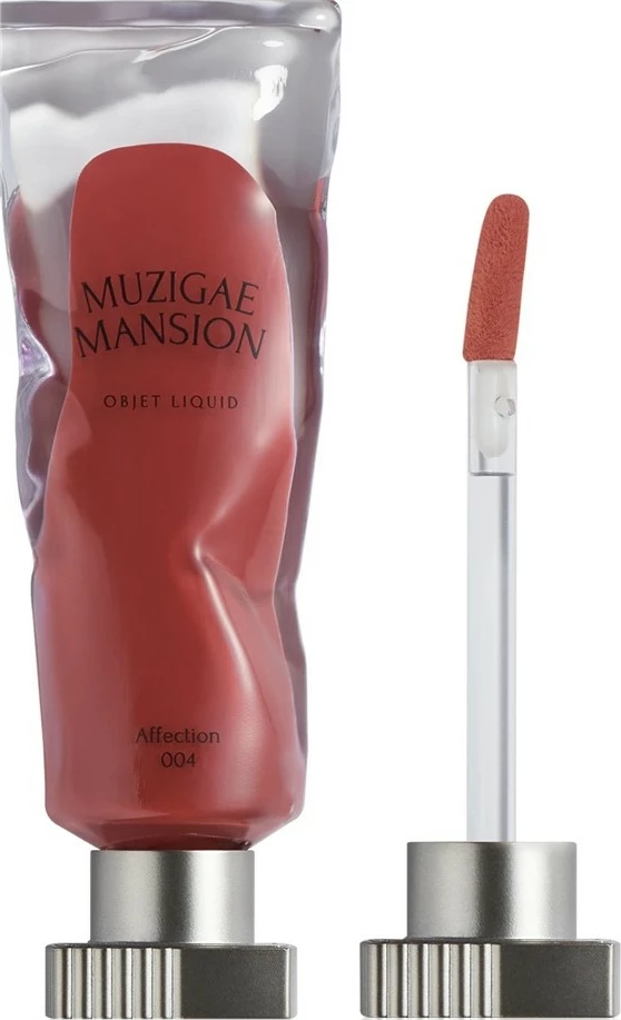 Buzëkuq liquid për femra Muzigae Mansion Objet Liquid Long-lasting Matte Lipstick 004 Affection, 6ml