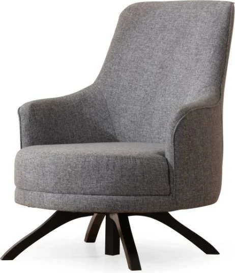 Karrige krahu Atelier del Sofa, Kapri, ngjyrë gri e çelët