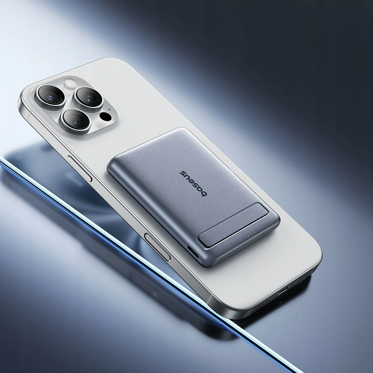Powerbank Baseus PicoGo AM31 5000mAh 20W Qi2 magnetik, hiri