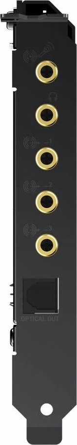 Kartë zëri Creative Sound BlasterX AE-5 Plus (70SB174000003) PCIe 32-bit/384 kHz 5.1 RGB, e zezë