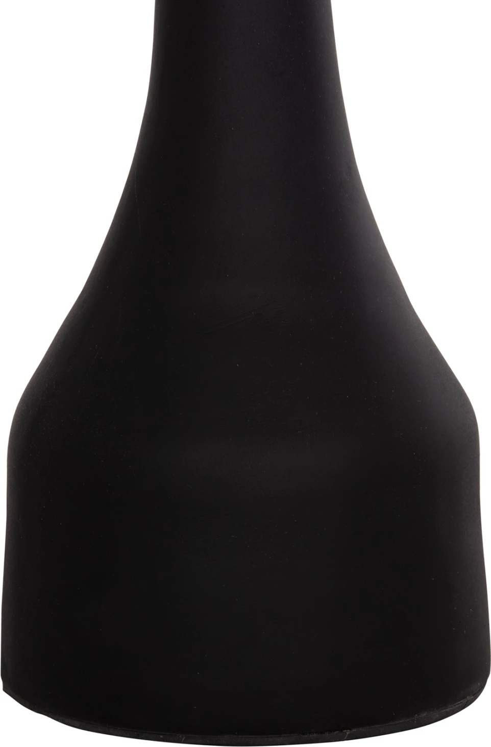 Tavolinë anësore e lartë, rrethore, ngjyrë e zezë, TORG FH18170.01, 41x62cm