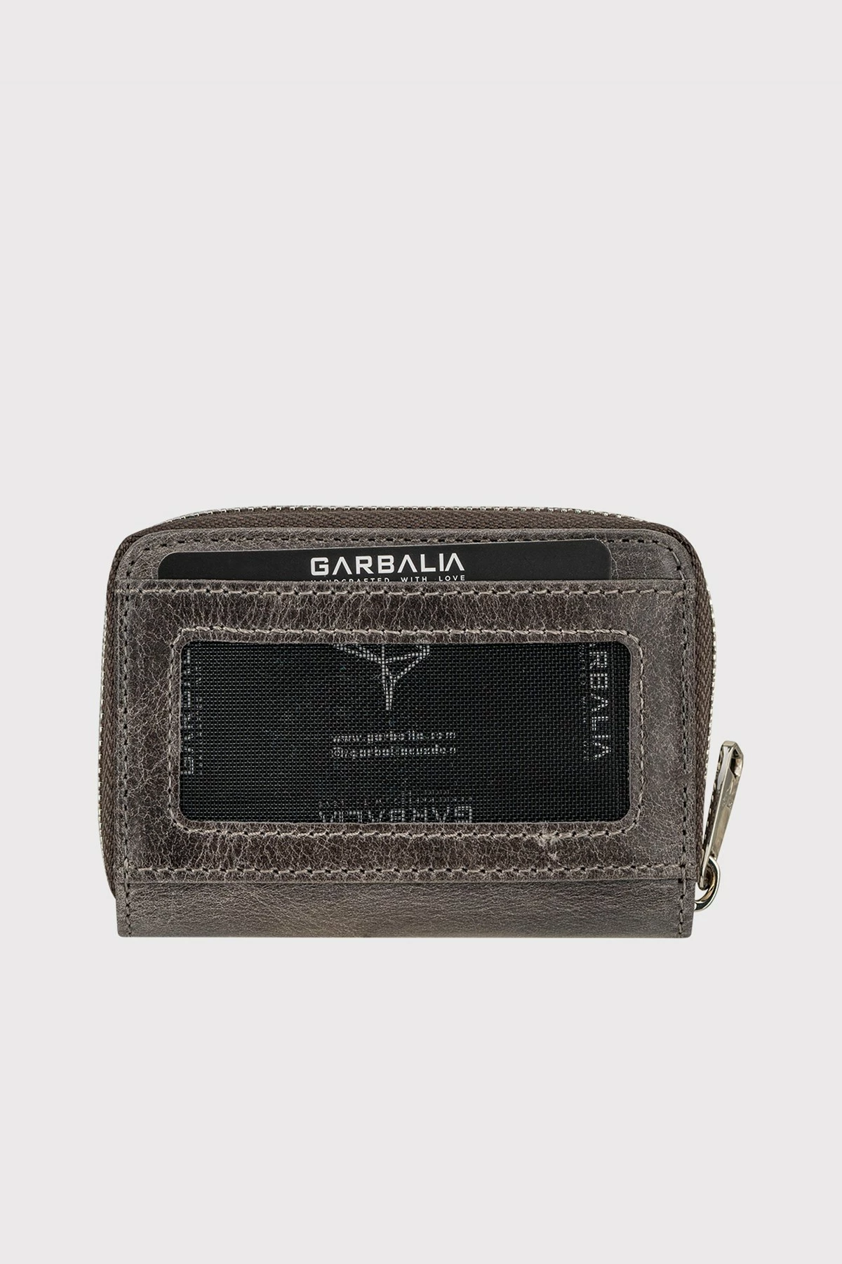 Mbajtës kartelash Zoozie Bags, Clovis, ngjyrë gri