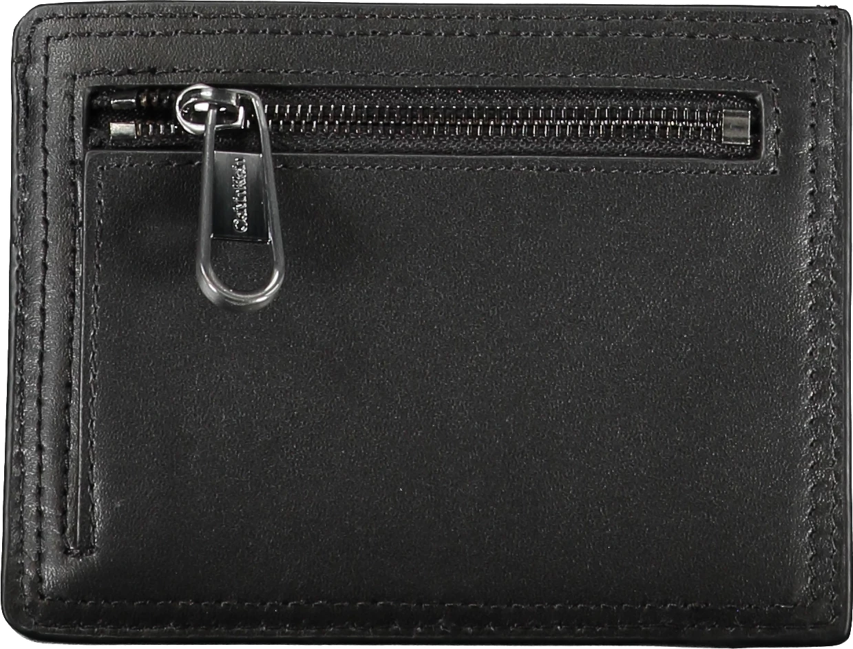 Portofol për meshkuj CALVIN KLEIN, i zi