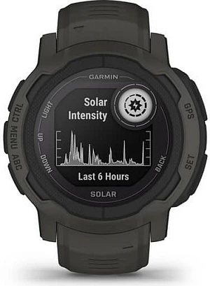 Smartwatch Garmin Instinct 2 Solar, 2.29 cm (0.9"), MIP, GPS, Graphite
