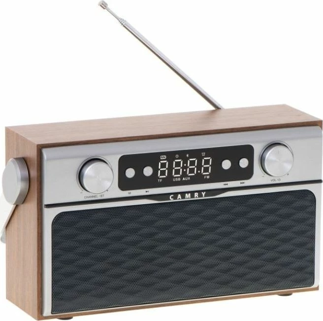 Radio portative Camry CR1183 Bluetooth 5.0 FM USB/SD 2x8W bateri 2600 mAh kafe