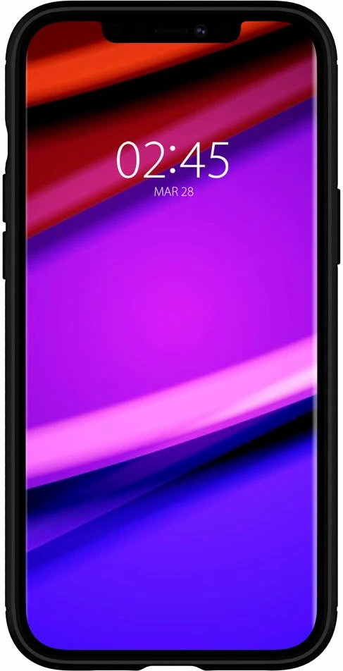 Mbështjellës Spigen Rugged Armor për iPhone 12 / iPhone 12 Pro, Matte Black
