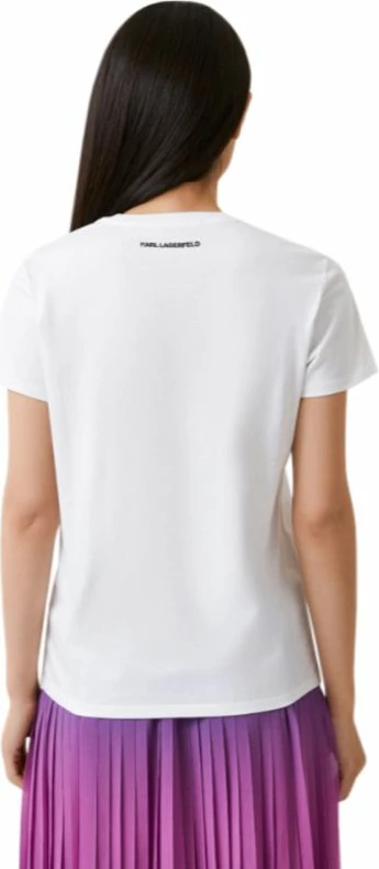 Maicë Karl Lagerfeld femra, e bardhë