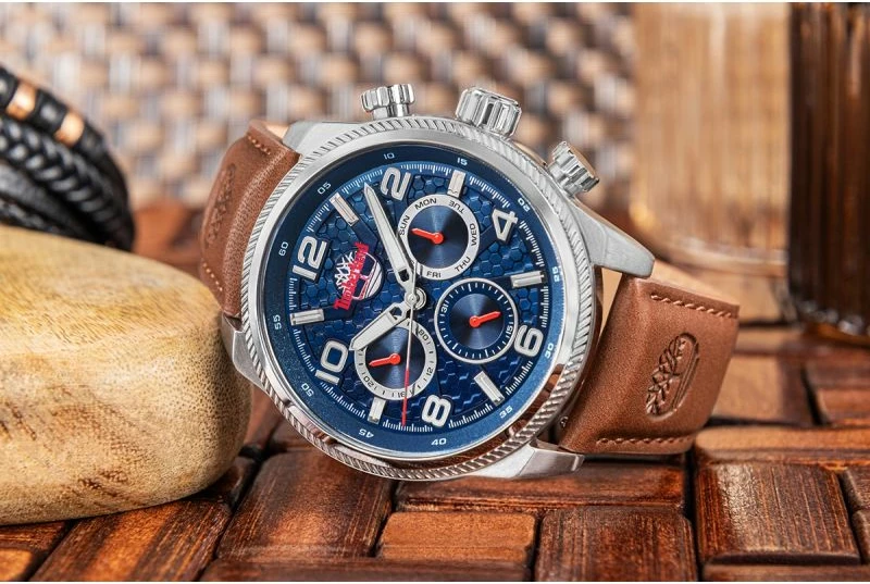 Orë dore për meshkuj Timberland Classic TDWGF0028705, kafe/blu, set