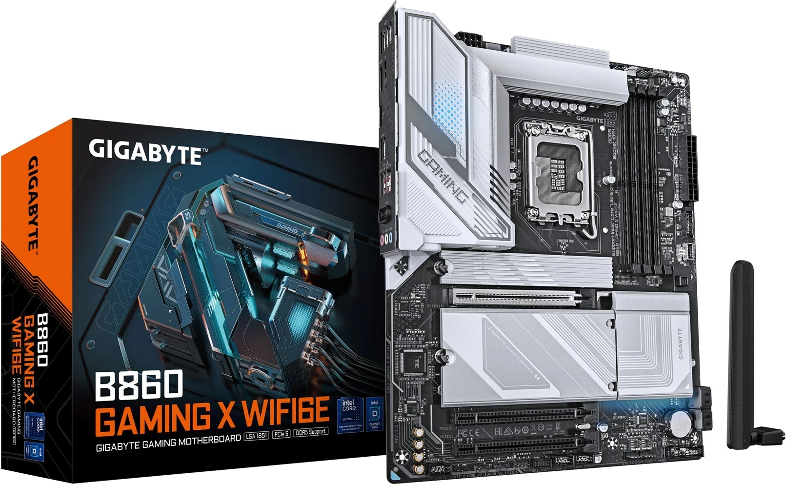 Pllakë amë Gigabyte B860 GAMING X WIFI6E, ATX, WiFi 6E