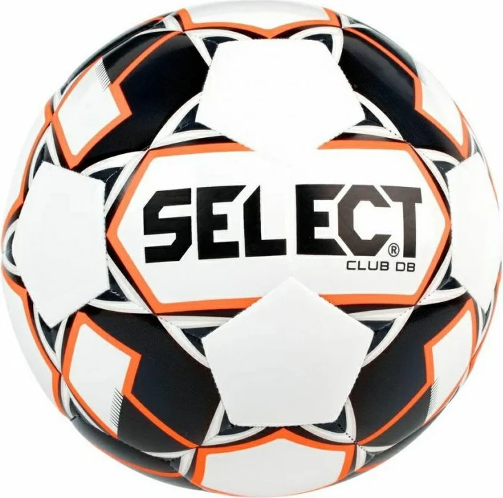 Top futbolli Select Club DB, i bardhë/zi
