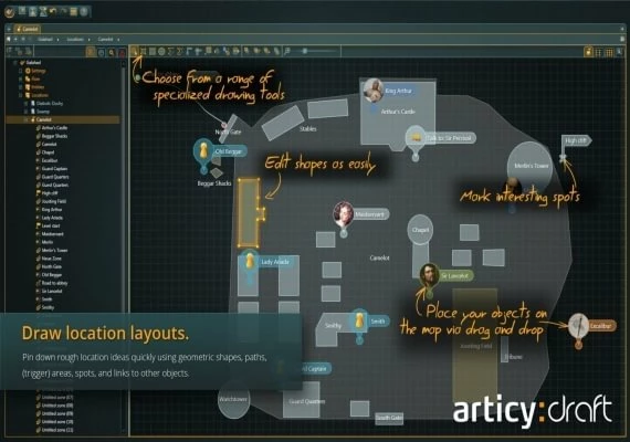 articy: draft 2 SE EN/DE/IT/RU/ES Global