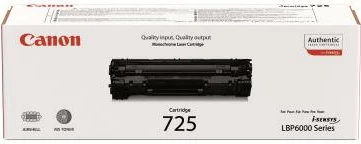 Toner, Canon, 725 (CRG-725), ~1600 faqe, origjinal, i zi