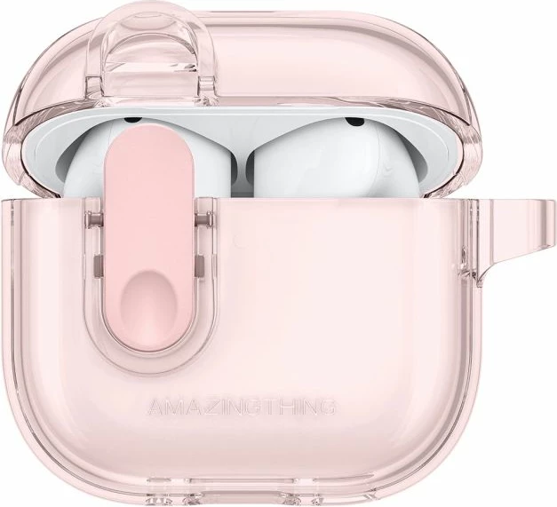 Kutí për AirPods 4 AmazingThing Minimal, rozë [Ngjyra: Rozë]