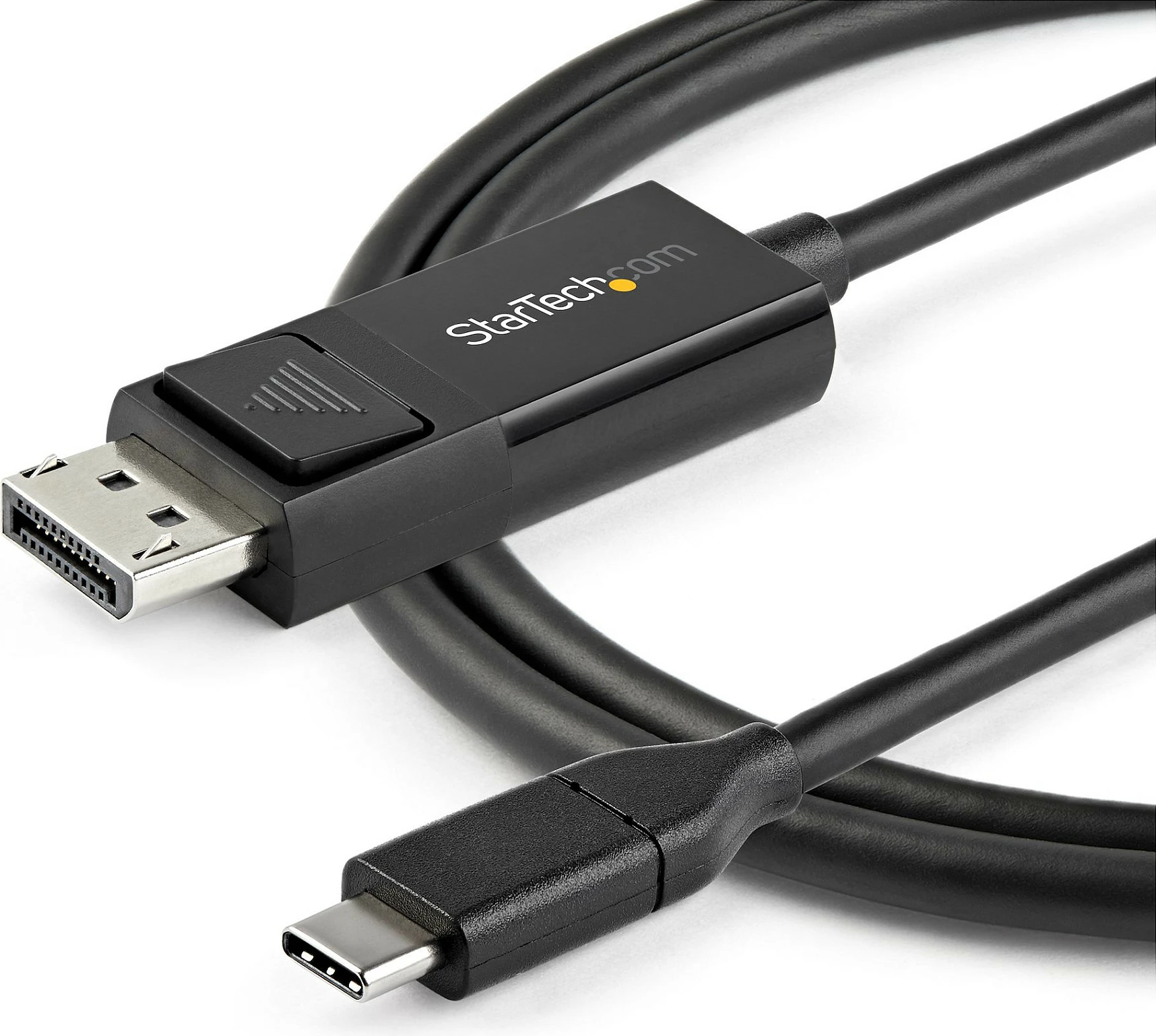 Kabllo USB-C në DisplayPort StarTech CDP2DP2MBD, 2m, 4K@60Hz, HDR, e zezë