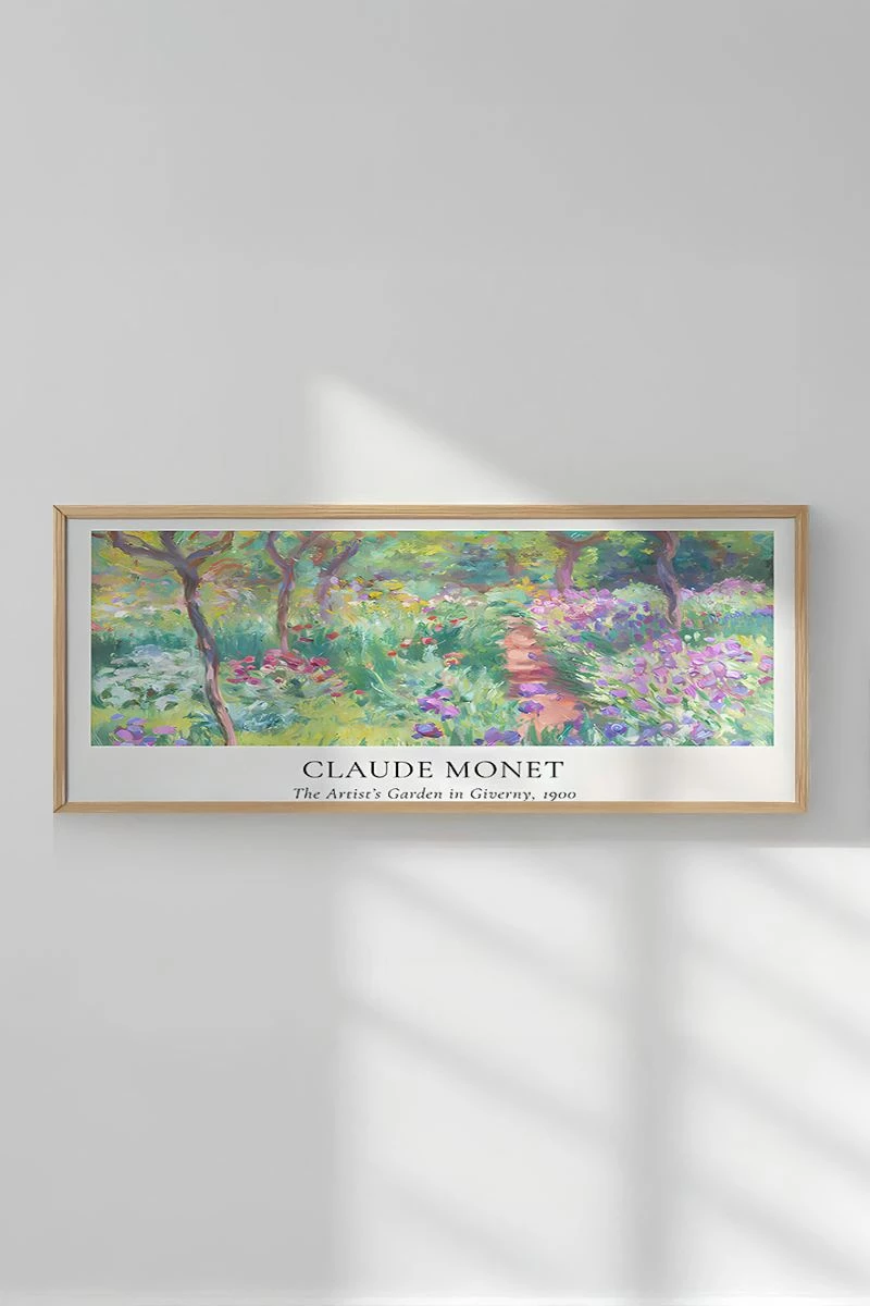 Pikturë dekorative me kornizë, Wallity, Artsmdfyty24-3370, shumëngjyrëshe, 33x70cm