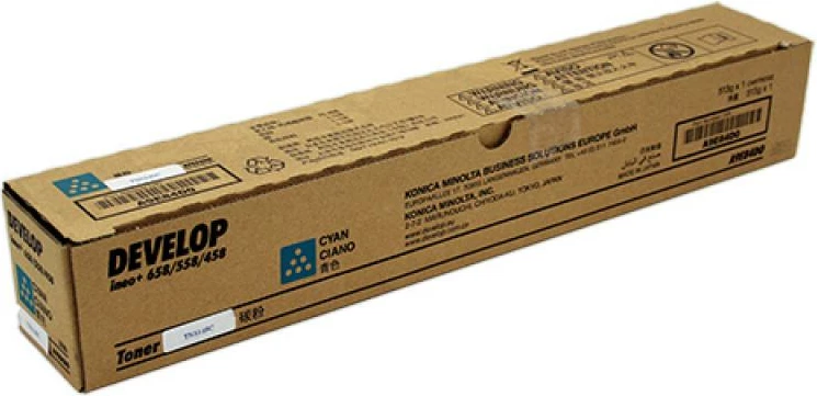 Toner, Develop, TN-514 (A9E84D0), rendiment deri 24,000 faqe, cyan