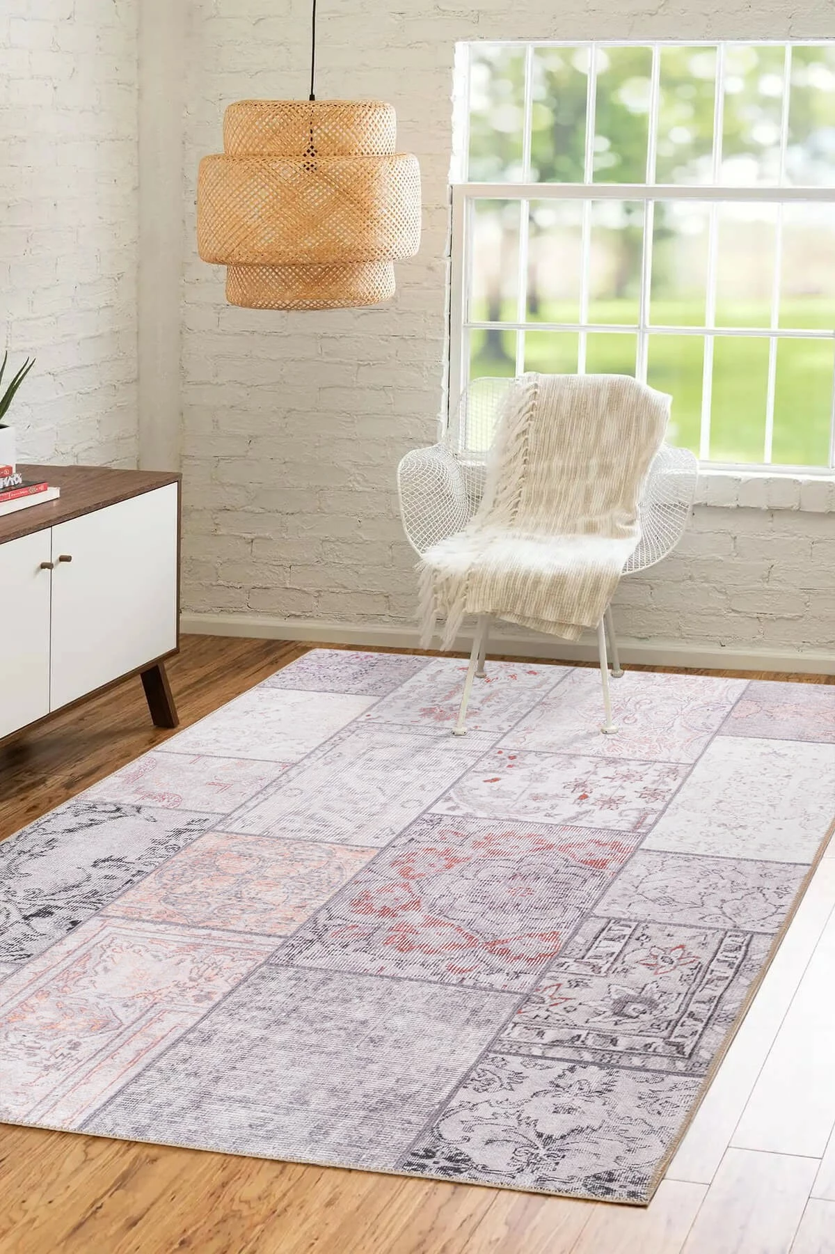 Qilim Conceptum Hypnose, Folk Chenille, gri, 210x310 cm