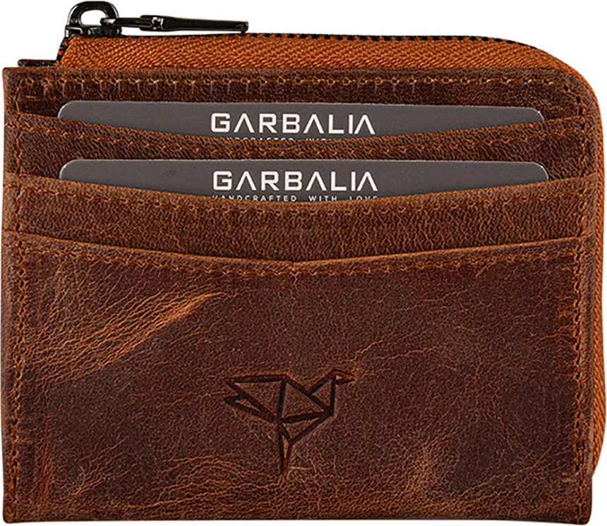Portofol unisex Zoozie Bags, ngjyrë tan, Figo