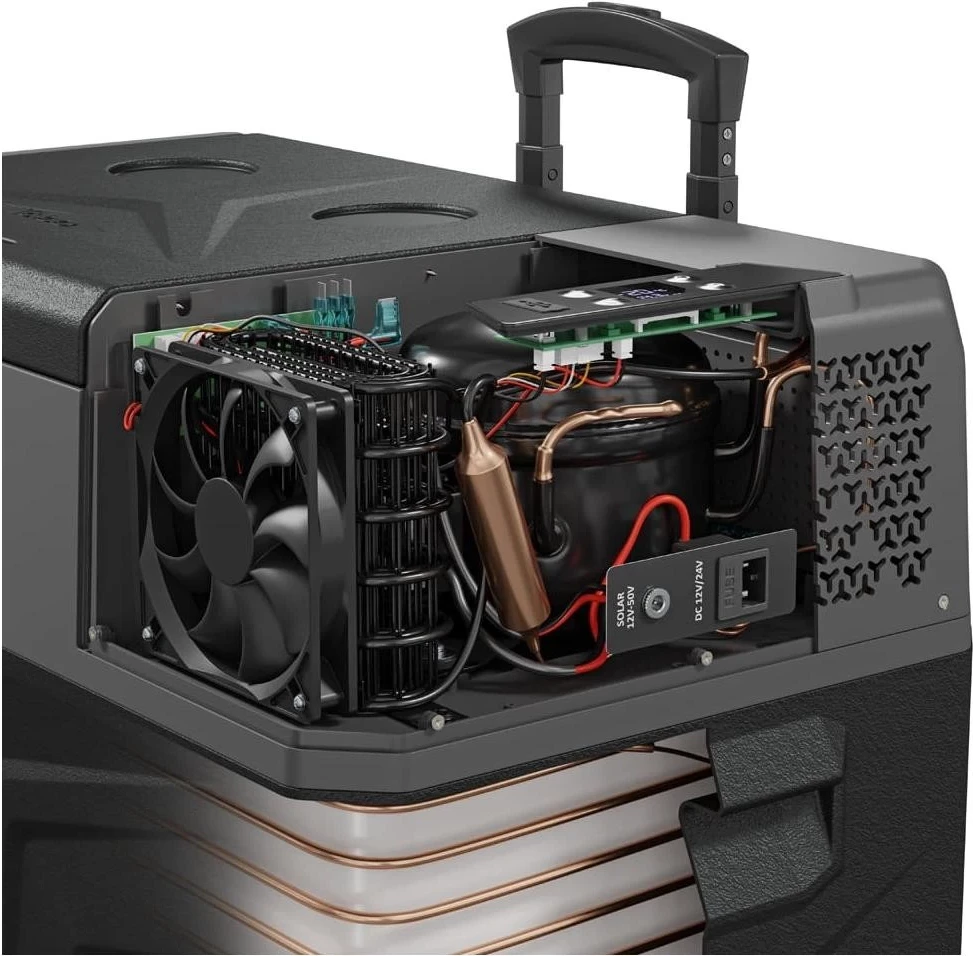 Frigoriferi portativ Yolco BCX 40, ngjyrë grafit