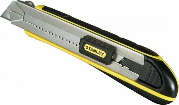 Thikë prerëse Stanley FatMax 0-10-486, teh 25 mm, 4 tehë, e verdhë/zezë