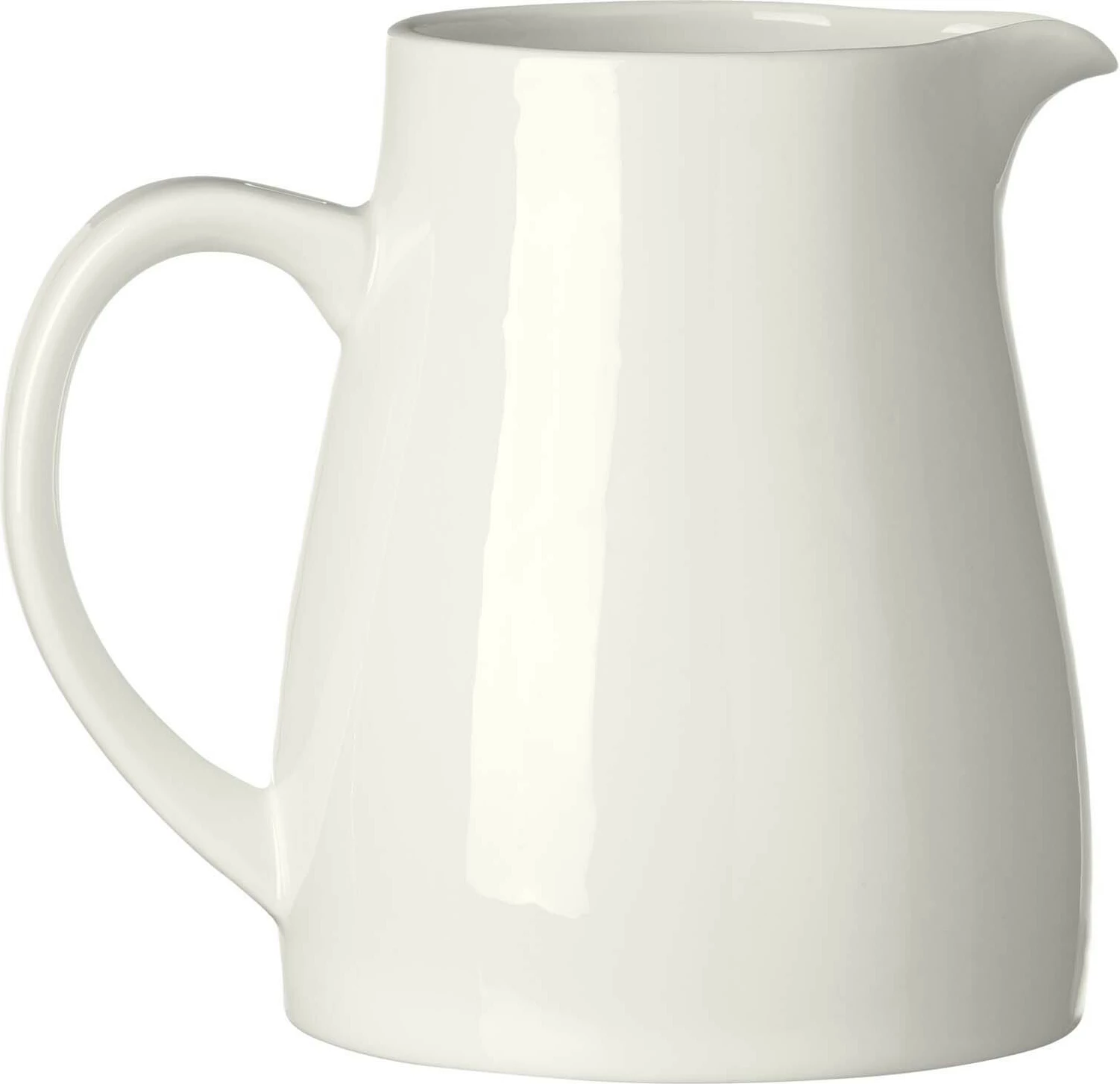 Shtambë porcelani Fine Dine Pure Crema 1.2L, krem, set 2 copë