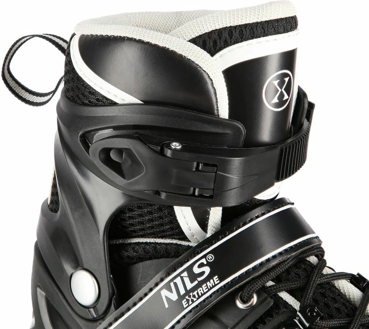 Rollera 4-në-1 Nils Extreme NH10905, të zeza LED, M (35-38)