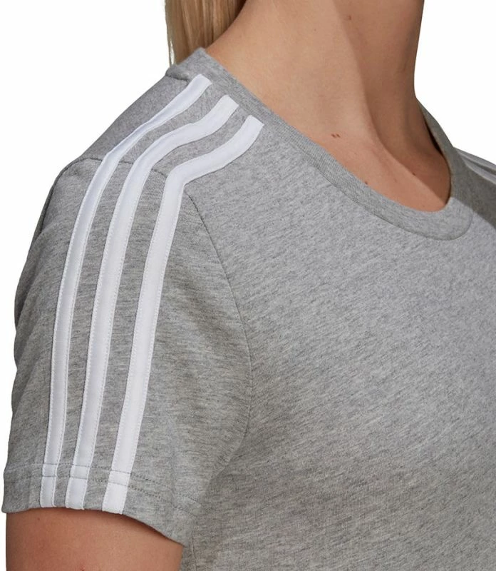 Maicë adidas Essentials Slim për femra, gri