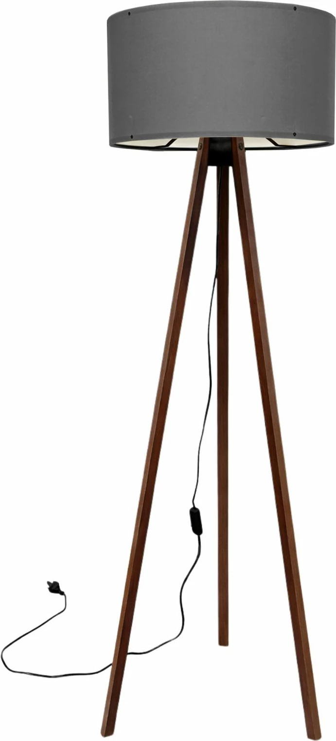 Llambë dyshemeje Opviq, AYD-1529, ngjyrë gri dhe kafe, 38x140 cm