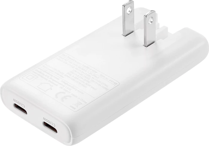 Karikues udhëtimi Sandberg 4in1 TravelCharger 2x USB-C 65W GaN III, i bardhë, me adaptera EU/UK/AU