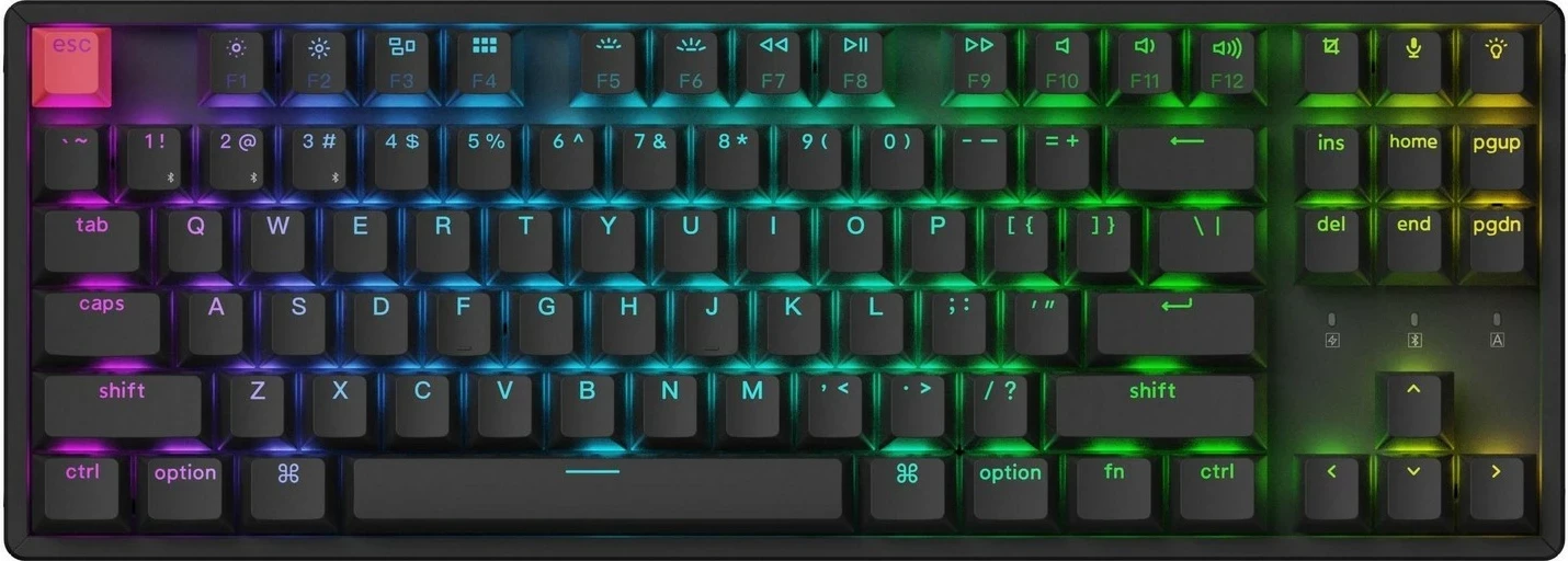 Tastierë Keychron L5W Lemokey, 75%, RGB, magnetike, e bardhë 6