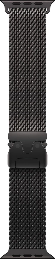Apple Watch 49mm Loop Black Titanium Milanese Loop - Large
