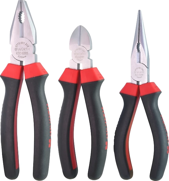 Set dara Würth Premium, Redstripe, 3 copë