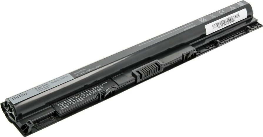 Bateri laptop Mitsu BC/DE-15 për Dell Inspiron 15 3451, 2200 mAh, 14.8V, 4 qeliza