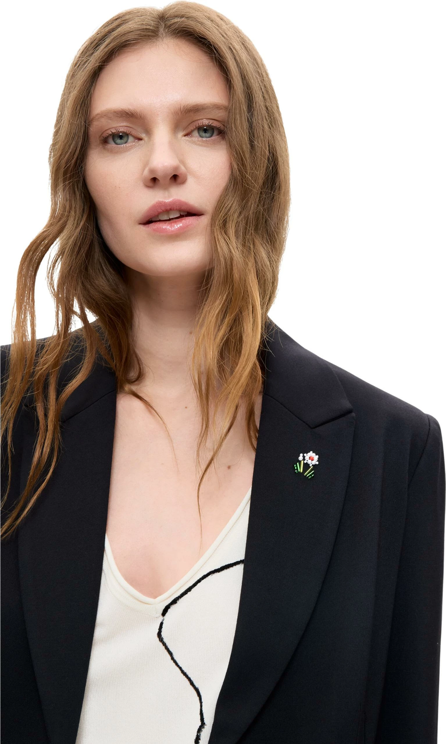 Blazer për femra Desigual AME_NINO 26WWEW46, i zi [Madhësia: S]