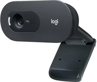 Webcam Logitech C505 HD (960-001364) 720p 30 fps, FOV 60°, fokus fiks, mikrofon me reduktim zhurme, USB-A kabllo 2 m, e zezë