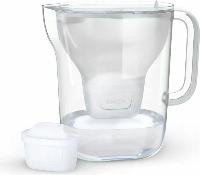 Jug filtruese uji Brita Style XL 3.6 L (2.3 L ujë i filtrum), LED indikator, me 1 filtër MAXTRA PRO Pure Performance (MX Pro), e bardhë