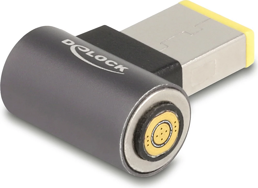 Adapter karikimi laptopi DeLOCK, Lenovo 11.0 x 4.5 mm në konektor magnetik 8-pin, 20 V 3 A, antracit