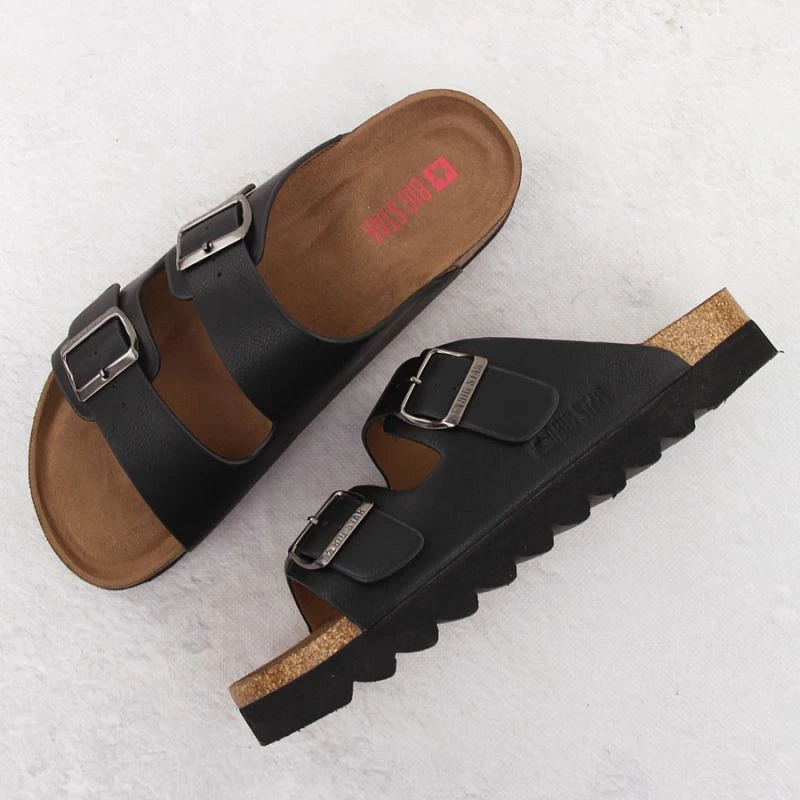 Flip-flop për meshkuj Big Star, të zeza