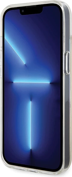 Mbështjellës Guess IML Faceted Mirror Disco Iridescent për iPhone 15, shumëngjyrësh