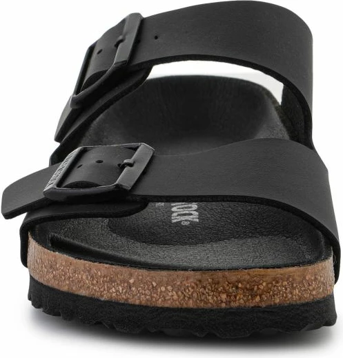 Papuqe Birkenstock Arizona Triples, të zeza [Madhësia: 44]