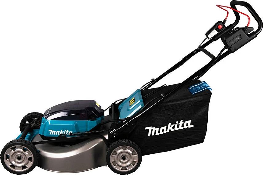 Kositëse bari me bateri Makita DLM530Z, 18V, 53 cm, 60 L, 4x4, Brushless, e zezë/blue