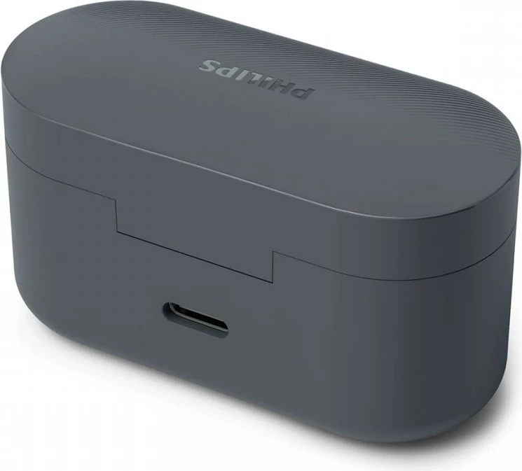 Kufje in-ear pa tela me ANC, Philips TAT3509GY/00, Bluetooth 5.3, IPX4, deri 24 orë, gri