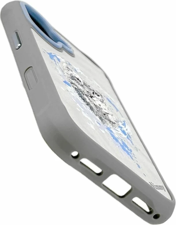 Kapak MagSafe për iPhone 17 Nimmy Pantera, gri e çelët