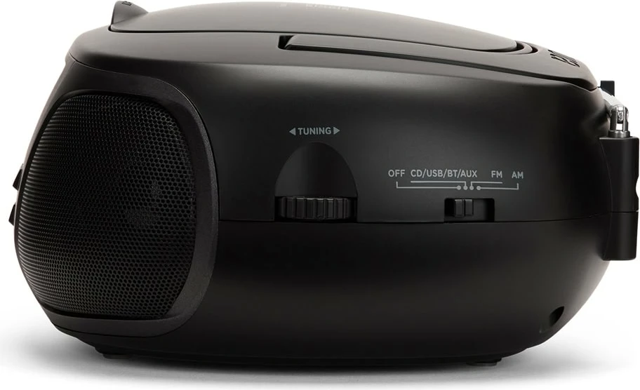 Radio Boombox Portativ me Bluetooth, CD dhe MP3 AIWA BBTU-300BKMKII (Zezë)