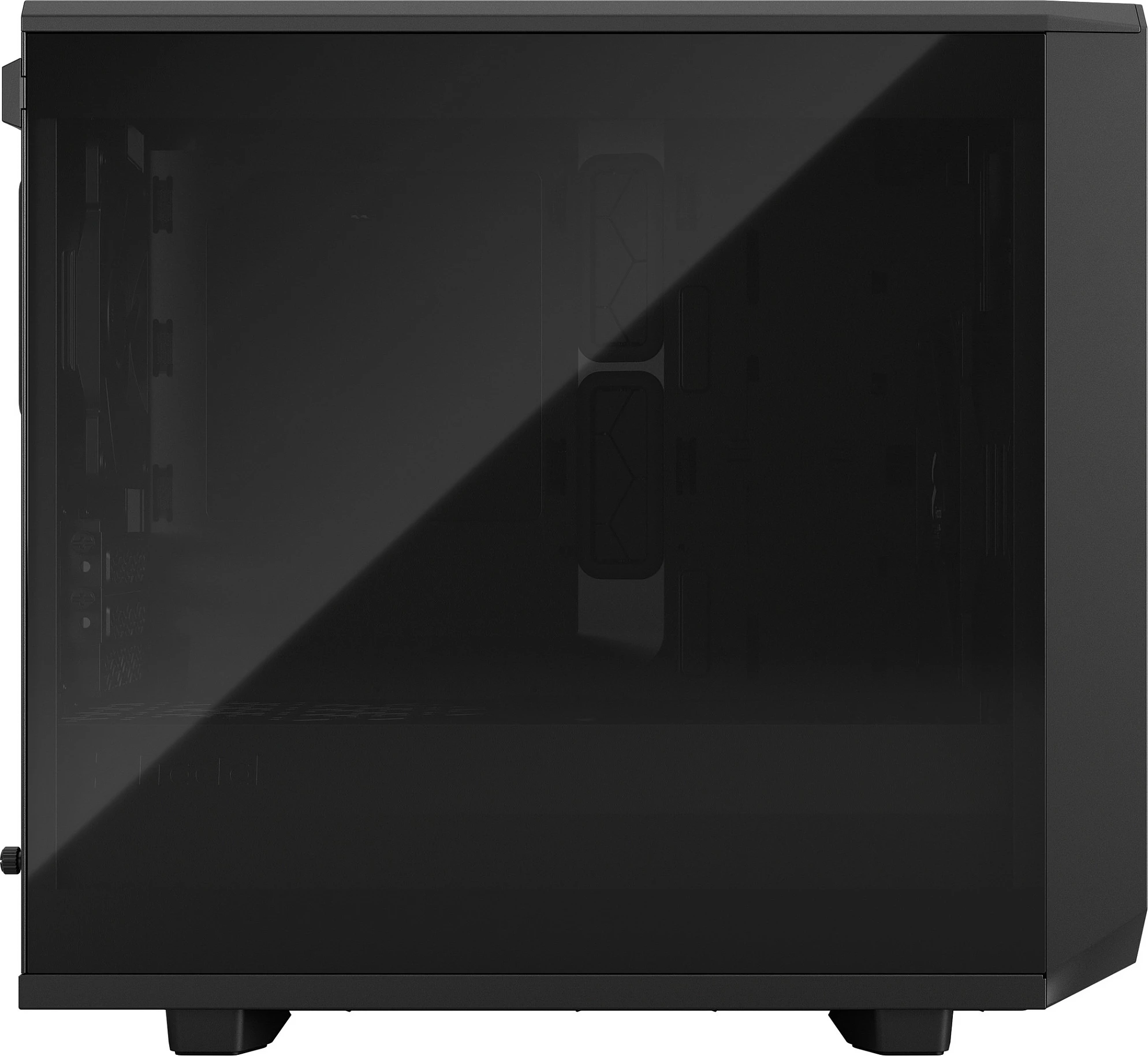 Kasë Fractal Design Meshify 2 Nano, Mini-Tower, Tempered Glass Dark Tint, e zezë