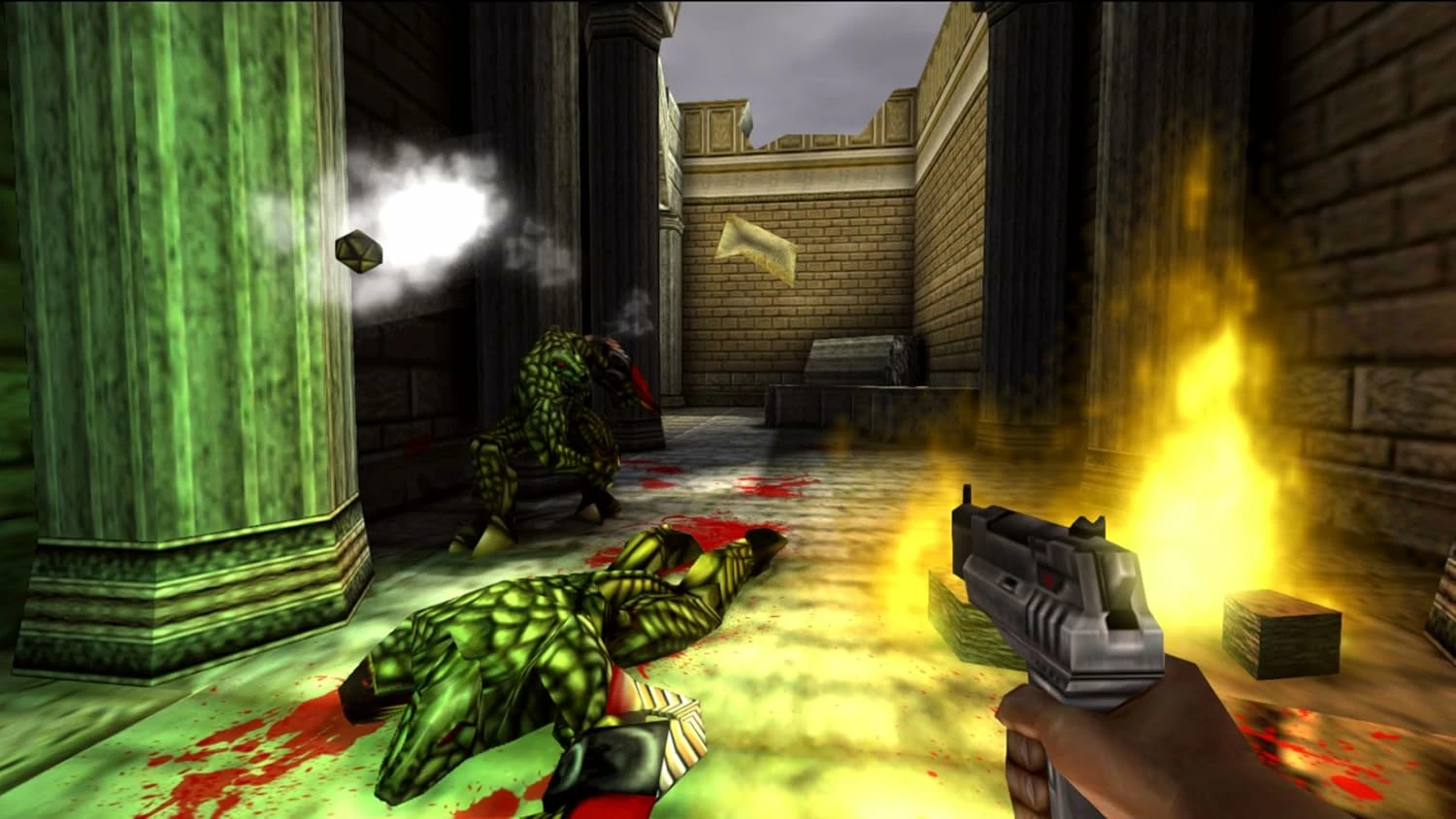Lojë PS5 Atari Turok Trilogy Bundle, trilogji FPS e remasteruar, PEGI 18, paketë me 3 lojëra