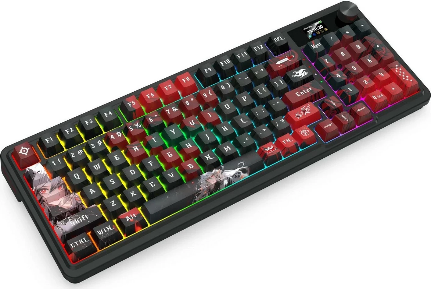 Tastierë mekanike Redragon ARTEMIS PRO, RGB, wireless/wired, 96%, black