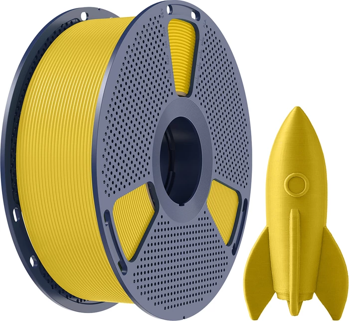 Filament PLA high-speed Sunlu PLA H-S Y 1.75mm, e verdhë